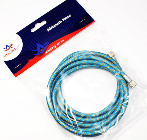 AMAZING ART - AA-24 AIRBRUSH HOSE 1/8 TO 1/8 LENGTH 1,8M AMAZING ART - AA-24 AIRBRUSH HOSE 1/8 TO 1/8 LENGTH 1,8M