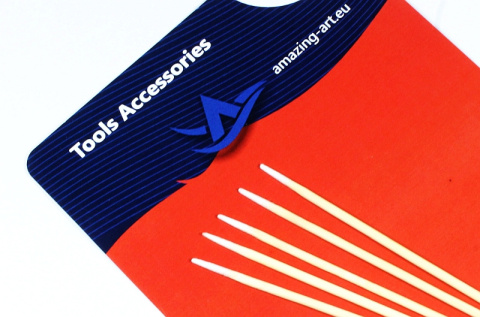 AMAZING ART - COTTON SWAB MICRO TRIANGULAR 50pcs AMAZING ART - COTTON SWAB MICRO TRIANGULAR 50pcs