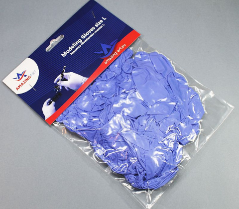 AMAZING ART - MODELLING GLOVES 10pcs SIZE L AMAZING ART - MODELLING GLOVES 10pcs SIZE L