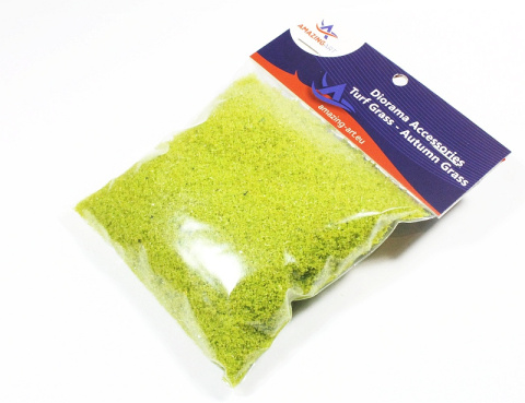 AMAZING ART - GRASS TURF BALLAST - AUTUMN GRASS 25g AMAZING ART - GRASS TURF BALLAST - AUTUMN GRASS 25g