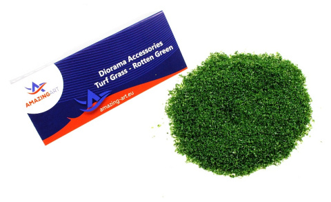 AMAZING ART - GRASS TURF BALLAST - ROTTEN GREEN 25g AMAZING ART - GRASS TURF BALLAST - ROTTEN GREEN 25g