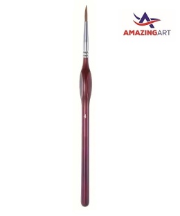 AMAZING ART - PĘDZEL TRÓJKĄTNY TRZONEK NATURALNE WŁOSIE 4