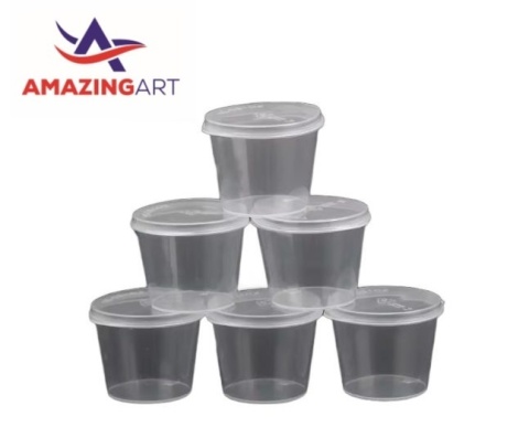 AMAZING ART - PAKIET 5 SZTUK - POJEMNICZKI DO MIESZANIA FARB 10szt