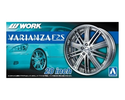 AOSHIMA 05383 - 1/24 FELGI WORK VARIANZA F2S '20
