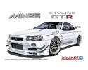 AOSHIMA 05986 - NISSAN SKYLINE GT-R R34 MINES