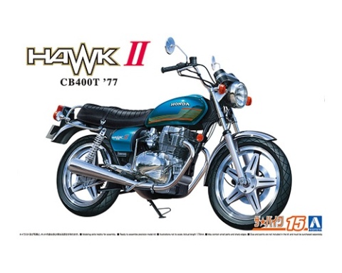 AOSHIMA 06265 - HONDA CB400T HAWK-II '77 1/12